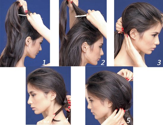 <em>没刘海</em>不怕 露额发也变小脸美人(教你<em>梳头</em>)_凤