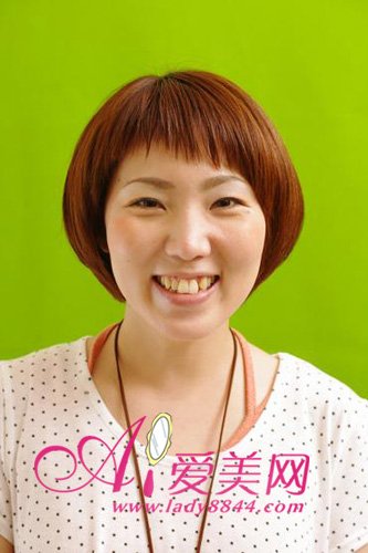 秀出美颈柔顺蘑菇头出击