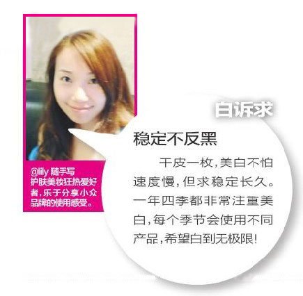 美白路路通 差别化美白方案