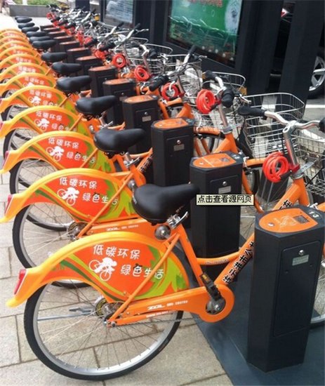 江苏公共自行车实现13市全覆盖 港城近站点盘