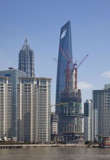 2014年上海第一高楼 上海中心大厦