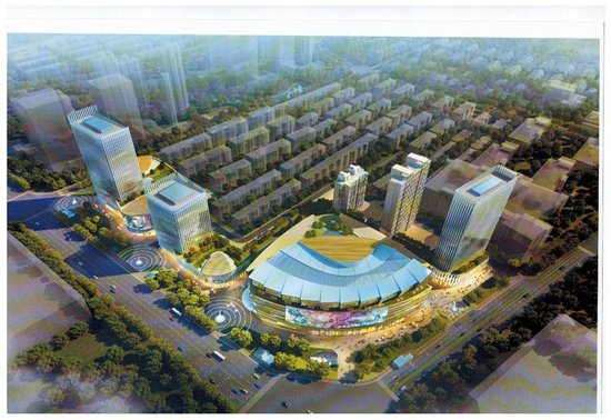 城市商业综合体 中汇广场效果图