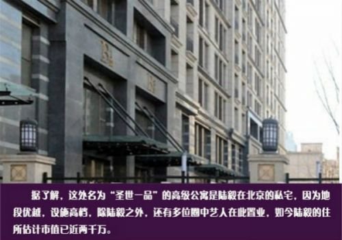 盘点明星豪宅:房子6000万 别墅装修有考究