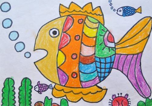 沂河畔的钓鱼生活儿童绘画大赛开始征稿啦!