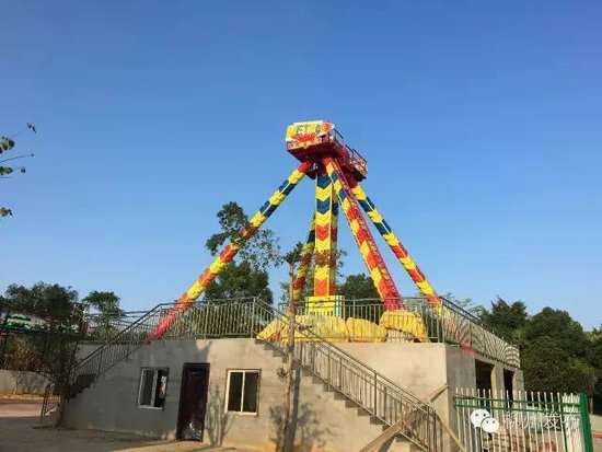 柳州首座过山车、摩天轮…雀山欢乐园开放前靓