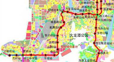 柳州城市轨道交通站点公布啦,看看离你家近咩?