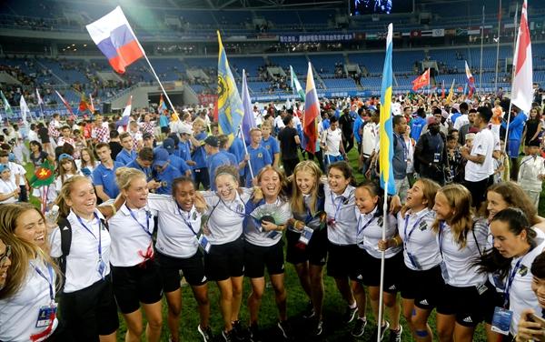 2017哥德杯中国世界青少年足球赛正式拉开帷