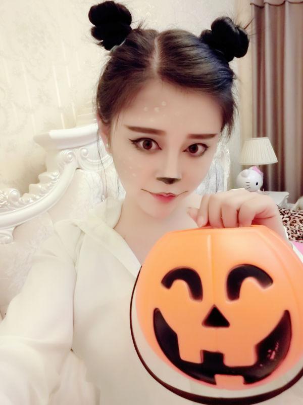 万圣节化个没那么恐怖的妆,可爱梅花鹿一只yy:44984 晚上:9:00-12:00