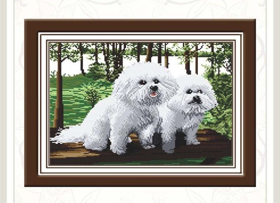 卧室十字绣图案大全