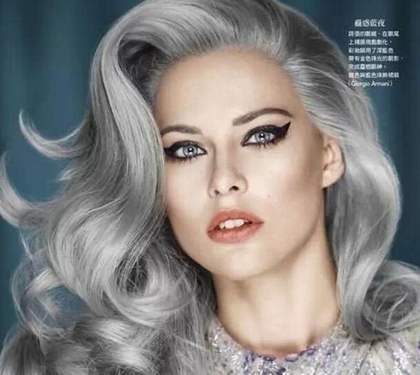 亚麻色弱爆了 cara<em>奶奶灰</em>才是妆容绝配_大辽