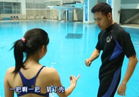 《水立方》中与明星搭档的的那些小运动员们