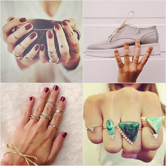 13种华丽的戒指叠戴技巧