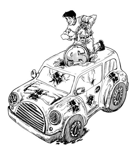 汽修工保险业务员联手骗保 四年骗保13万