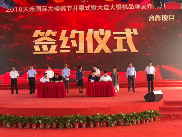 “为樱而来”2018大连国际大樱桃节开幕