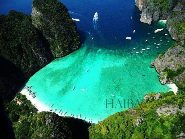 泰国皮皮岛 畅游在泰式风情碧海蓝天之中