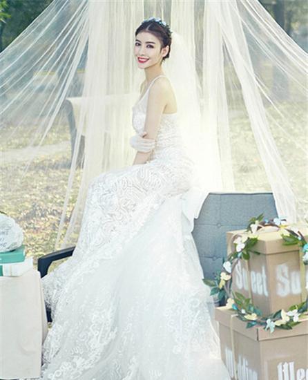最新韩式新娘造型图片_2018最新韩式婚纱造型(3)