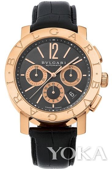 宝格丽bvlgari-bvlgari系列 bbp42bpgldch 男士机械表 ￥149500