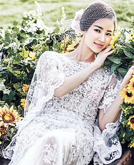 最新韩式新娘造型图片_2018最新韩式婚纱造型