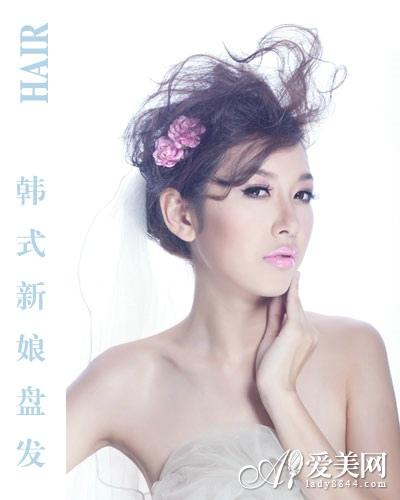 2014最新韩式新娘盘发造型_大辽网_腾讯网