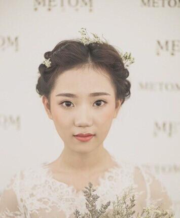 日系自然清新新娘发型精选 美丽氧气感