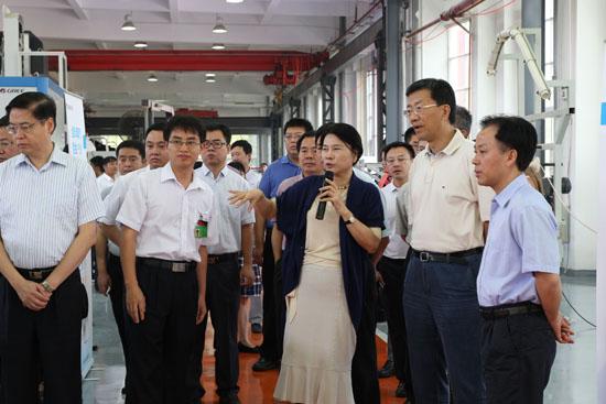 国家工信部副部长怀进鹏带队调研格力智能化生