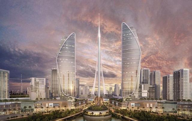 迪拜十亿美金建世界第一高楼 打造 空中花园