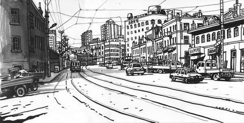 手绘大连,我的记忆地图