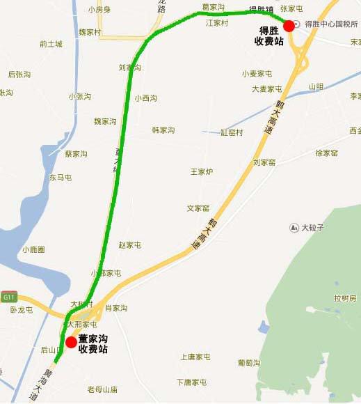 交警发布春节期间鹤大高速公路出行绕行指南