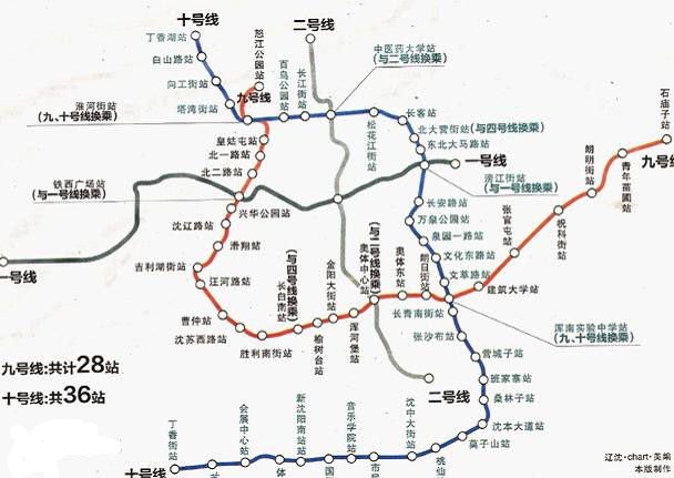 沈阳地铁九号线一期4标段11月开工 2018年竣