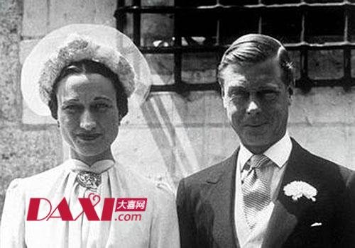 回顾历史记录的皇室婚纱照