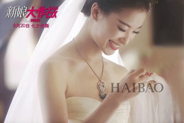 历数倪妮今年以来的新娘造型 女神就是女神