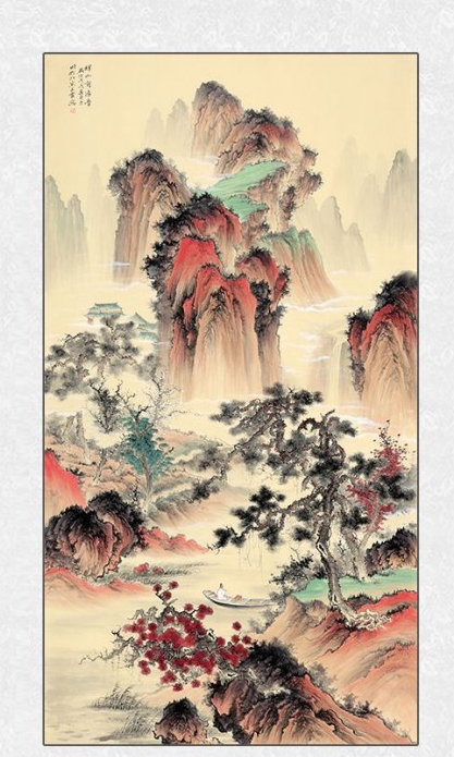 中国画欣赏,易从网国画山水画精品力作欣赏(组图)