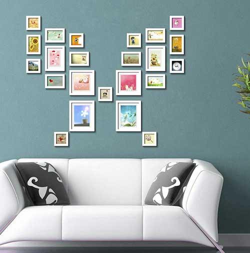 照片墙怎样设计更个性?9个布局方法给你灵感