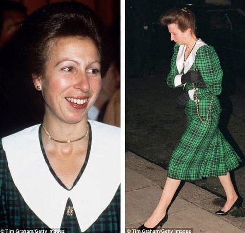 最节俭贵族 英国安妮公主一件衣服穿29年