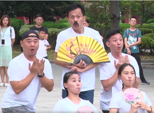 “泉城有戏”精彩快闪 古风神韵“惊艳丝路”