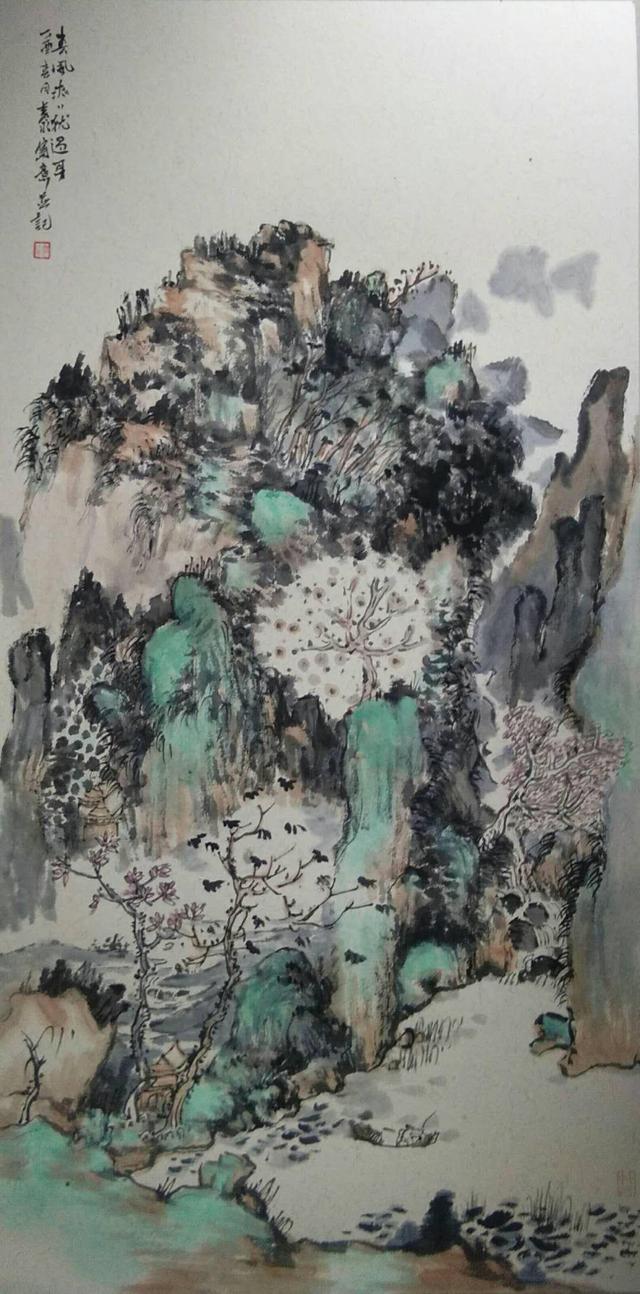 著名画家盛寿永——纪念马克思主义诞辰200周年