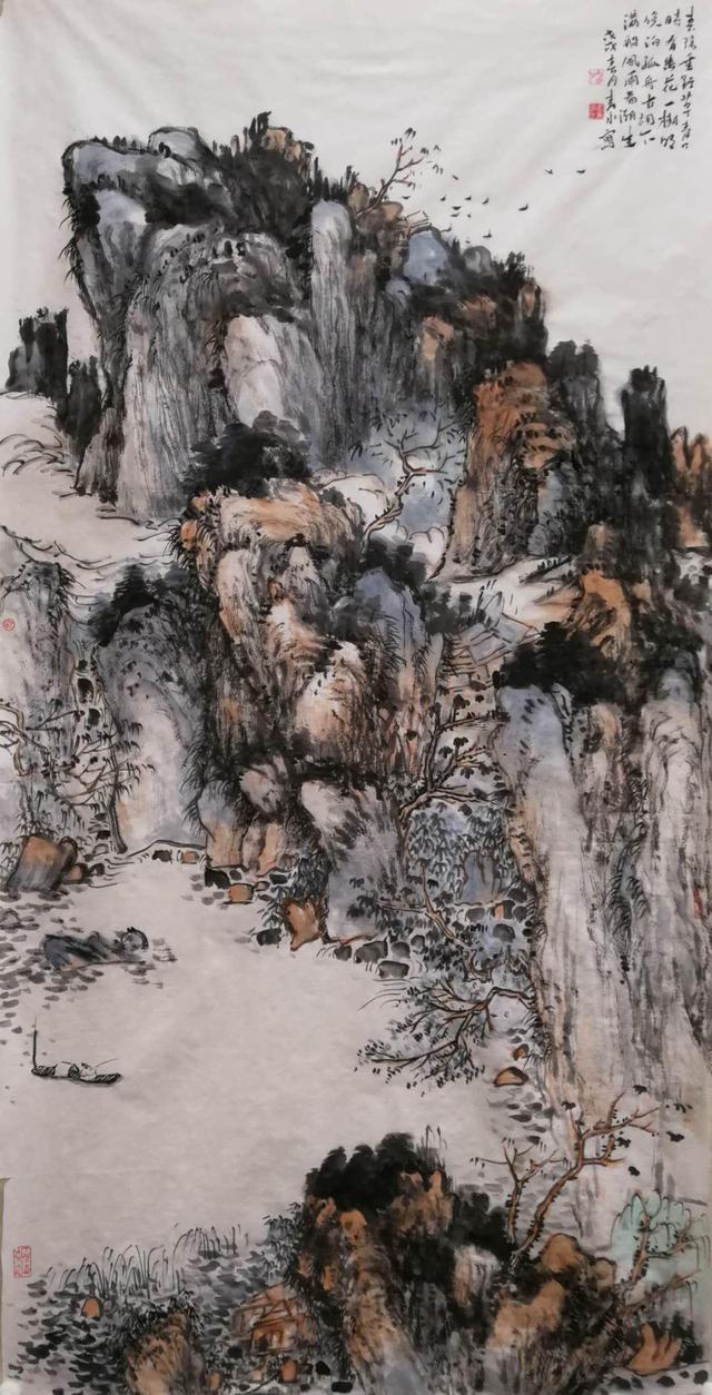 著名画家盛寿永——纪念马克思主义诞辰200周年