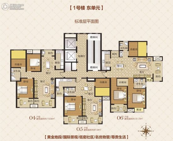 东户平面图