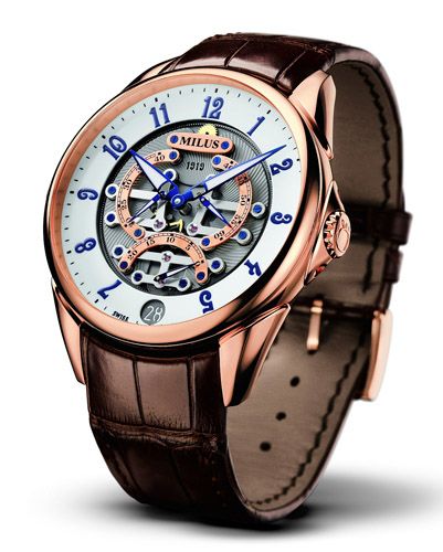 Milus TIRION TriRetrograde Seconds Skeletion 1919 - Limited Edition