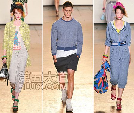 套上运动裤 跑步去伸展台