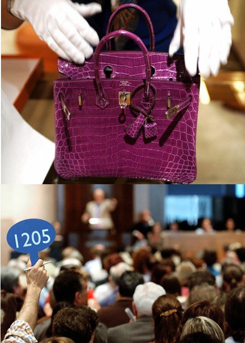 二手奢侈品 变身拍卖行古董
