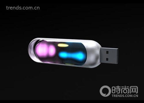 迪斯科灯光U盘 专为苹果造