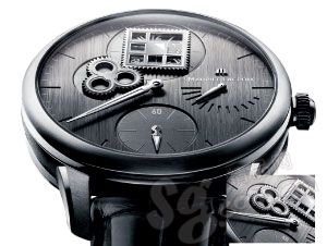 Engraved artistic style measuring time ( Figure )