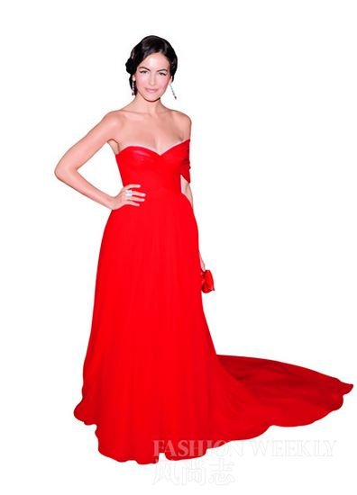 36 European and American actress red carpet dress contest