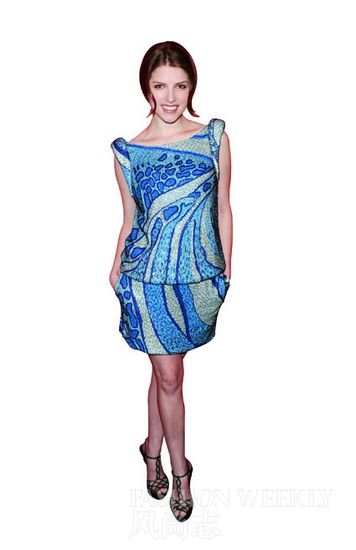 36 European and American actress red carpet dress contest