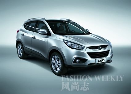 Hyundai Ix35 White. Beijing Hyundai ix35