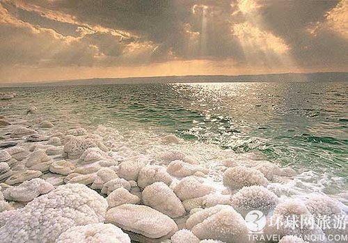 Elevation of the lowest in the Dead Sea Temptation