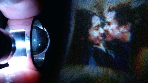 Portrait photos from this portable projector with ring