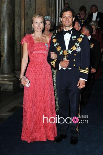 Swedish princess royal wedding guests