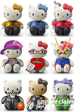 How To Make A Hello Kitty Doll. Ninja Hello Kitty dolls